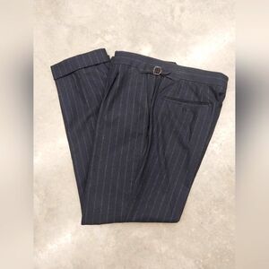 Navy Flannel Pants